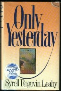 Stock image for Only Yesterday for sale by Wonder Book