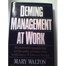 Beispielbild fr Deming Management at Work zum Verkauf von Better World Books