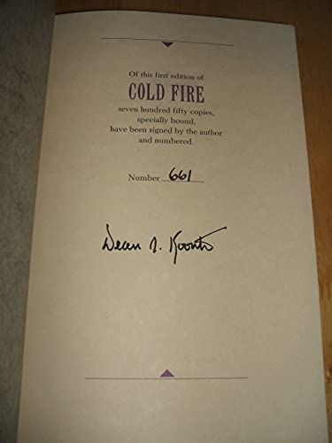 Stock image for Cold Fire for sale by HPB Inc.