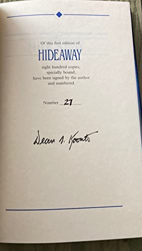 9780399136825: Hideaway, Limited Edition