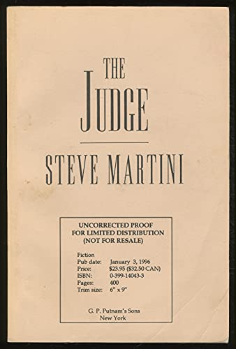 Beispielbild fr The Judge zum Verkauf von Faith In Print