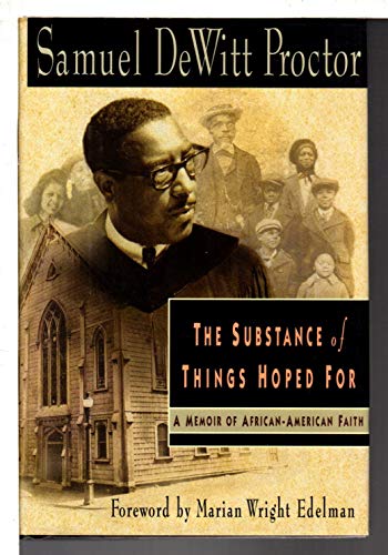 9780399140891: The Substance of Things Hoped for: A Memoir of African-American Faith