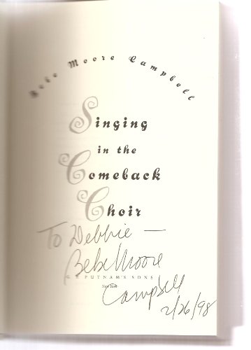 Imagen de archivo de Singing in the Comeback Choir a la venta por Anima Books