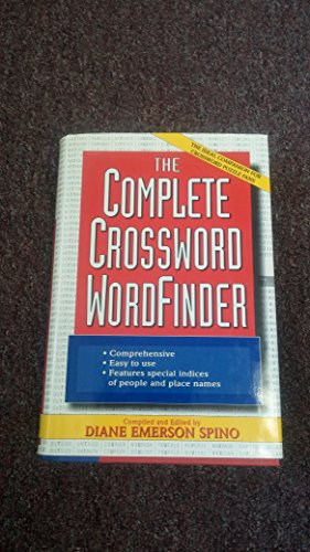 9780399143434: The Complete Crossword Wordfinder