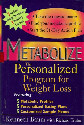 9780399145902: Metabolize: The Personalized Program for Weight Loss