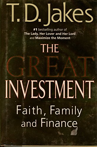 Imagen de archivo de The Great Investment: Faith, Family, and Finance a la venta por Orion Tech