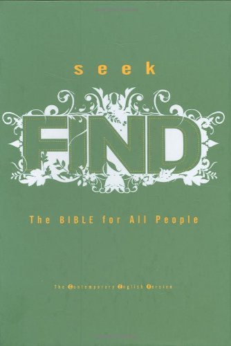 Imagen de archivo de Seek Find: The Bible for All People (Contemporary English Version) a la venta por Books of the Smoky Mountains