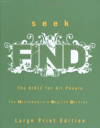 Beispielbild fr Seek Find: the Bible for All People (Contemporary English Version), zum Verkauf von Your Online Bookstore
