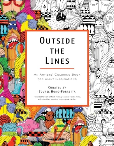 9780399162084: Outside the Lines: An Artists' Coloring Book for Giant Imaginations