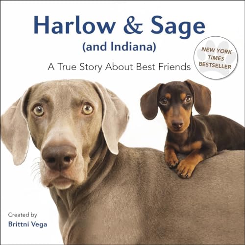 Stock image for Harlow and Sage (and Indiana) : A True Story about Best Friends for sale by Better World Books: West