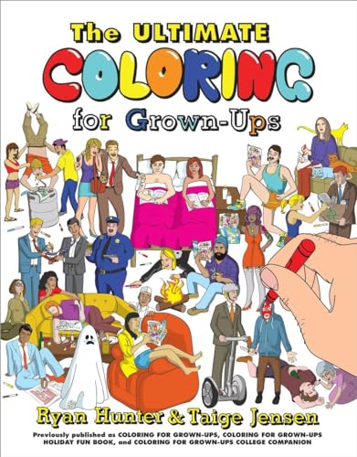 Beispielbild fr The Ultimate Coloring for Grown-Ups zum Verkauf von HPB-Emerald