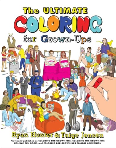 Stock image for The Ultimate Coloring for Grown-Ups for sale by Better World Books