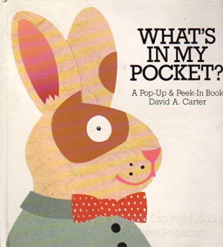 What's in My Pocket? (9780399216855) by Carter, David A.