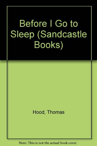 9780399224409: Before I Go to Sleep (Sandcastle Books)