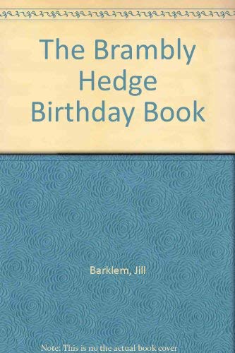 9780399226694: The Brambly Hedge Birthday Book