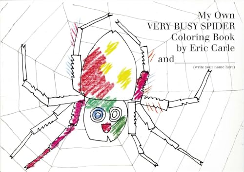 9780399243097: My Own Very Busy Spider Coloring Book