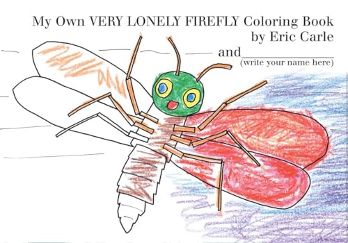 Beispielbild fr My Own Very Lonely Firefly Coloring Book zum Verkauf von Better World Books