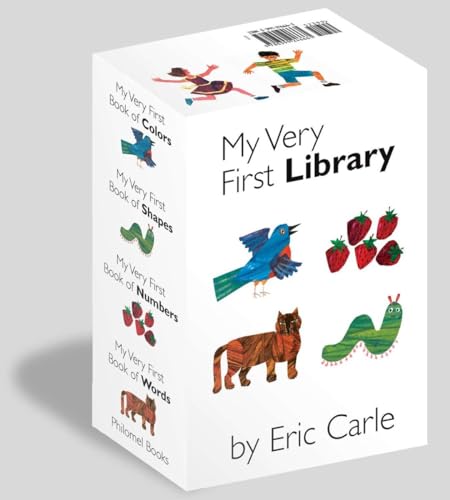 Stock image for My Very First Library: My Very First Book of Colors, My Very First Book of Shapes, My Very First Book of Numbers, My Very First Books of Words for sale by Goodwill Books
