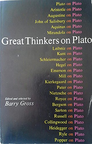 The Great Thinkers On Plato.