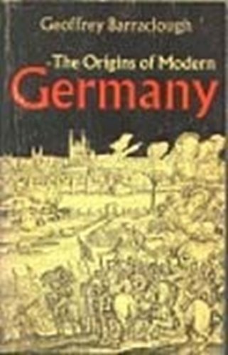 9780399501722: The Origins of Modern Germany.