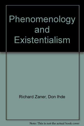 9780399502866: Phenomenology and Existentialism