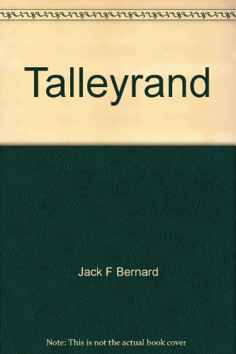 9780399503092: Talleyrand: A biography (Capricorn books)