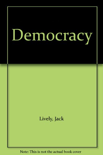 Stock image for Democracy for sale by Webster's Bookstore Cafe, Inc.