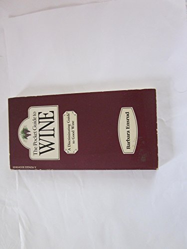 Beispielbild fr The Pocket guide to wine zum Verkauf von Wonder Book