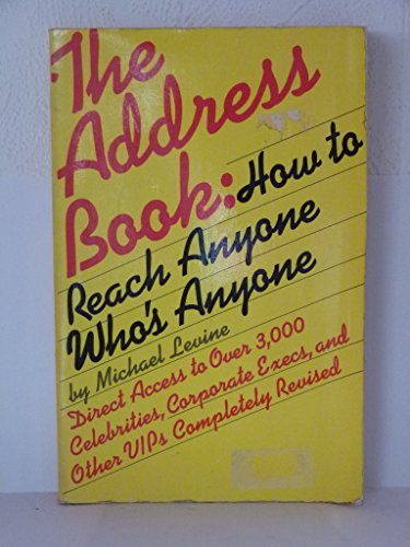 Address Book (9780399509889) by Levine, Michael
