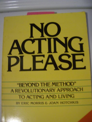 9780399510663: No Acting Please