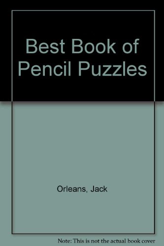 9780399511356: Best Book of Pencil Puzzles