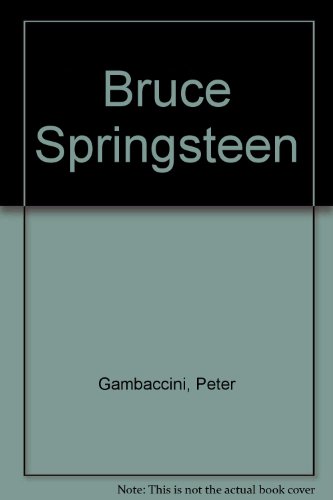 Beispielbild fr Bruce Springsteen zum Verkauf von Wonder Book