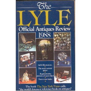 Imagen de archivo de Lyle Official Antiques Review 1988 a la venta por Wonder Book
