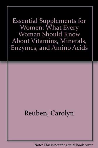 Stock image for Essential Supplements for Women for sale by A New Leaf Used Books