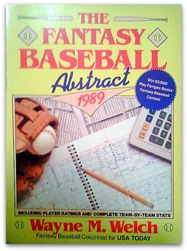 Beispielbild fr Fantasy Baseball Abstracts zum Verkauf von Dan A. Domike