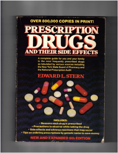 Beispielbild fr Prescription Drugs and Their Side Effects zum Verkauf von Better World Books