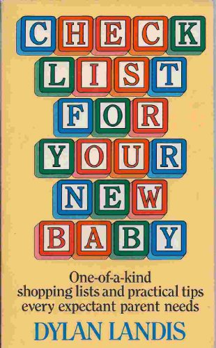 Stock image for Checklist for Your New Baby for sale by POQUETTE'S BOOKS