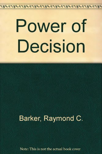 9780399516795: Power of Decision