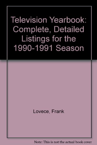 Television Yearbook - Lovece, Frank