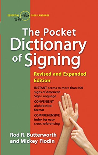 9780399517433: The Pocket Dictionary of Signing