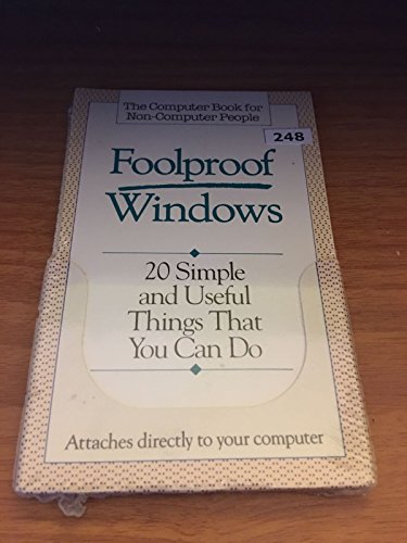 Foolproof Windows (The Computer Book for Non-Computer People) (9780399518287) by Godin, Seth