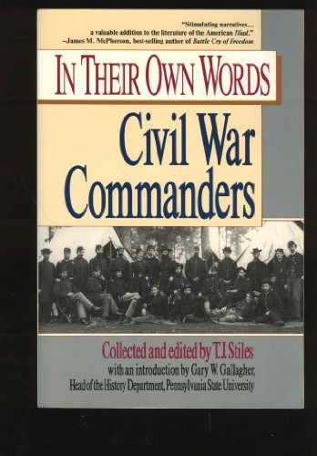 9780399519093: Civil War Commanders (In Their Own Words)