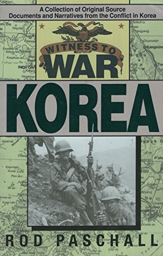 Beispielbild fr Witness to War: Korea zum Verkauf von Booketeria Inc.