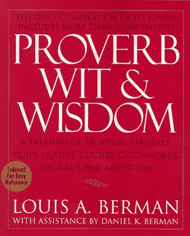 Stock image for Proverb Wit and Wisdom for sale by Wonder Book