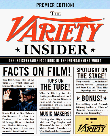 9780399525247: "Variety" Insider (The Variety)