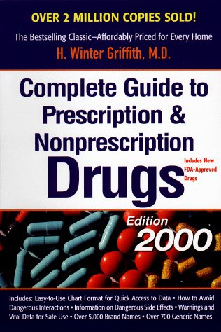 Stock image for Complete Guide to Prescription and Non-Prescription Drugs 2000 for sale by Better World Books: West