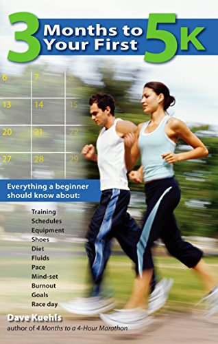 9780399534027: 3 Months to Your First 5k: Everything a Beginner Should Know About Training, Schedules, Equipment, Shoes, Diet, Fluids, Pace, Mind-set, Burnout, Goals and Race Day