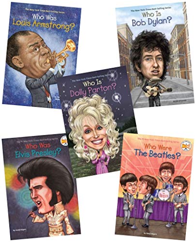 Stock image for Who Was- Musicians Pack (series) [Paperback] Geoff Edgers for sale by Lakeside Books