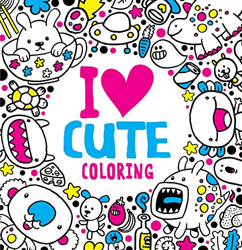 Imagen de archivo de I Heart Cute Coloring (I Heart Coloring) a la venta por Lakeside Books