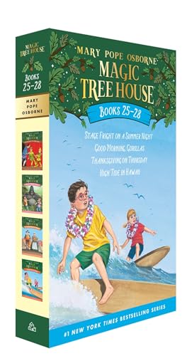 Imagen de archivo de Magic Tree House Books 25-28 Boxed Set (Magic Tree House (R)) a la venta por Goodwill of Colorado